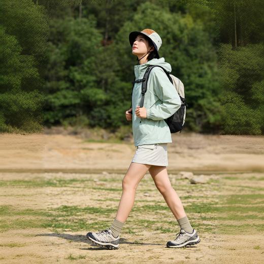 【SCWJ-硬核机能泡泡格情侣防晒服】凉感面料防晒UPF50+、防水防油污抗皱耐磨、男女同款修身版型、做工走线精细、时尚潮流百搭山系风、一件=防晒衣+防晒帽+防晒袖+防晒霜+薄外套+太阳伞 商品图1