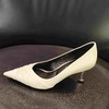 LFGJ  X1701时尚魅惑褶皱高跟鞋 商品缩略图1