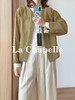 专柜实拍【莱赛尔！高品质】拉夏贝尔/La Chapelle法式撞色领气质慵懒感百搭衬衫极简通勤风上衣女 商品缩略图5