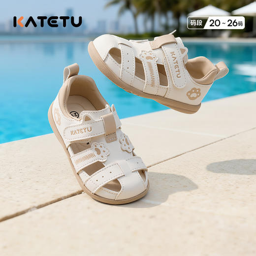 卡特兔婴儿学步鞋2026年夏季新品女童公主鞋防滑耐磨儿童凉鞋女孩 商品图0