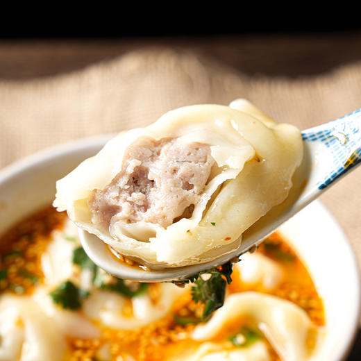 【拍下48小时左右发货】刀鱼馄饨（288g/盒）手工制作 鲜掉眉毛 商品图0