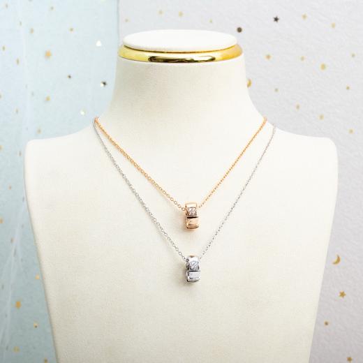 宝格丽 BV镶钻蛇骨项链（XTY） 商品图0