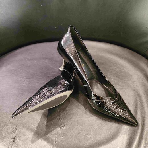 LFGJ  X1701时尚魅惑褶皱高跟鞋 商品图8