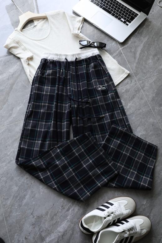 the Barn*露思同款韩系格子拼接裤 商品图5