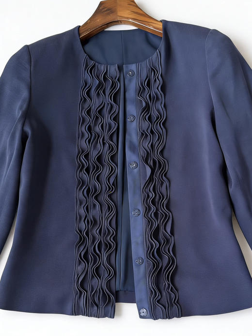 新款春夏外套。 杏色蓝色黑色自己备注号码颜色。 商品图7