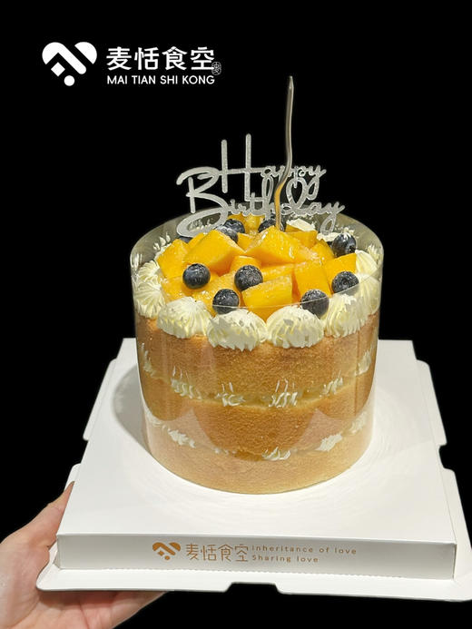 裸蛋糕（6英寸显小） 商品图0