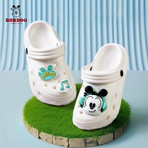 测评优品-巴布豆 大童儿童洞洞鞋 30-39码 商品图0