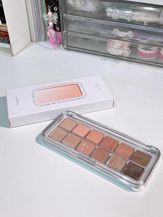 韩国clio眼影12色日常通勤蜜瓜盘01色02新手亮片珂莱欧眼影盘 商品图2