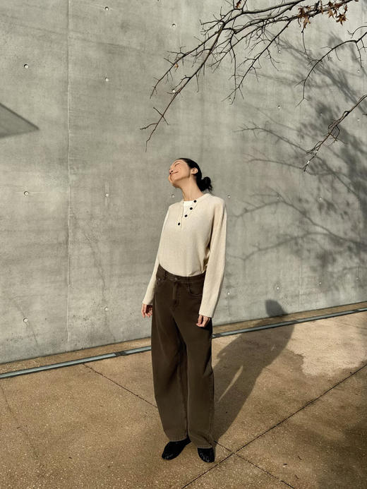 【高品质私服】【MC羊毛假两件套头衫】慵懒中又带着利落筋骨，显瘦又显气质G1711-CC【无标出货 介意慎拍】 商品图6