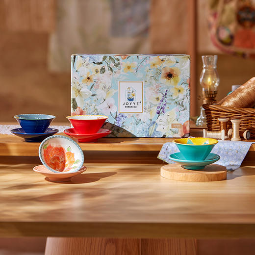 【宫里茶杯】布衣情茶杯对杯套装2.0版 商品图0