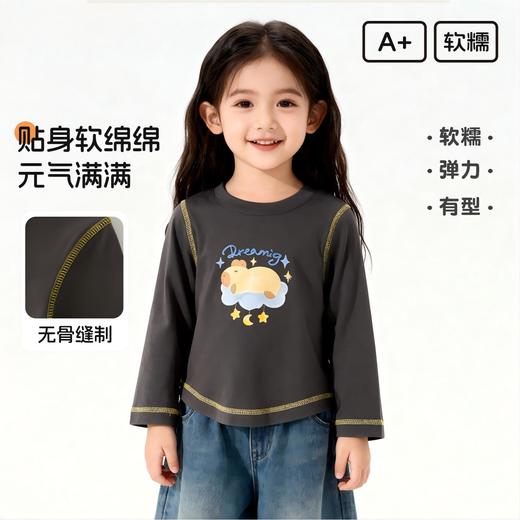 春季新款宝宝卫衣卫裤男女童套头衫柔软舒适春装合集 商品图1