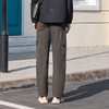 半身缘男裤 春季宽松裁剪拼接全棉香蕉裤休闲裤261101P10330245 商品缩略图4