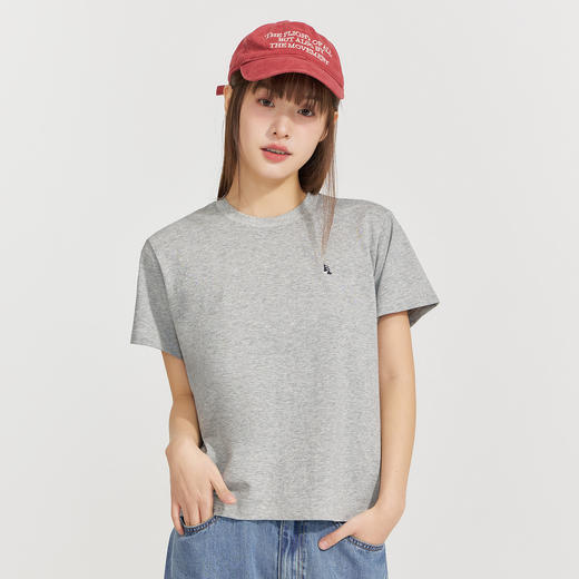 笛莎Deesha 2026年夏季新款青少年胸口刺绣小标T恤 商品图1