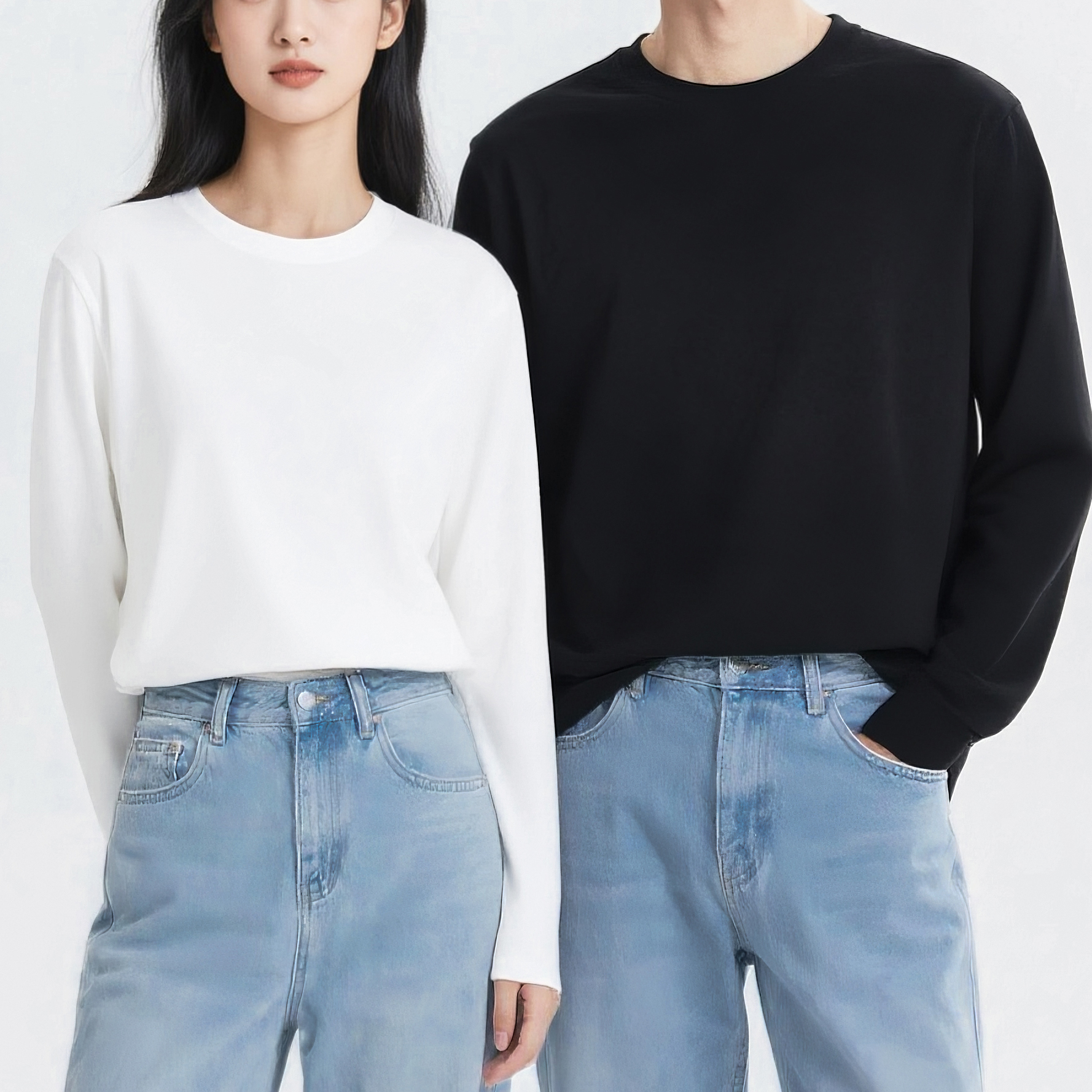 【89元3件起】重磅纯棉T恤（长袖+短袖）狂野橘子·230g/240g/260g 挺括高级质感 透气亲肤 不闷热不透点 遮肉显瘦修饰身形