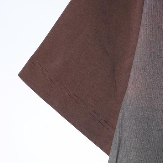 9026SDSA男装2026新款高贵轻奢渐变晕染撞色短袖T恤抽象印花高街上衣 商品图4