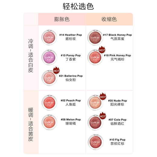 192333101285 倩碧CLINIQUE   小雏菊花形腮红21修容提亮显白3.5g 商品图3