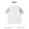 SDSA男装2026新款高贵轻奢潮牌时尚渐变印花圆领短袖T恤痞帅百搭 商品缩略图4
