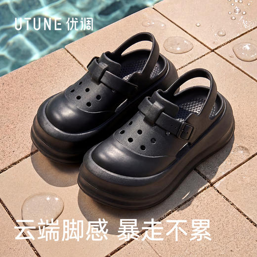 【开团】测评优品-优调 厚底玛丽珍洞洞鞋 6.5cm加厚鞋底 商品图2