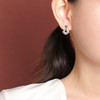 【如意清心】S925纯银镀金如意耳钉【CW-ES00021】 商品缩略图3