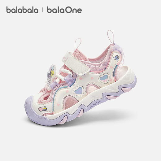 【三丽鸥IP balaOne】巴拉巴拉儿童凉鞋女童运动鞋2026夏新沙滩鞋 商品图0