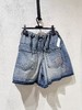 女款印花牛仔短裤la019 商品缩略图1
