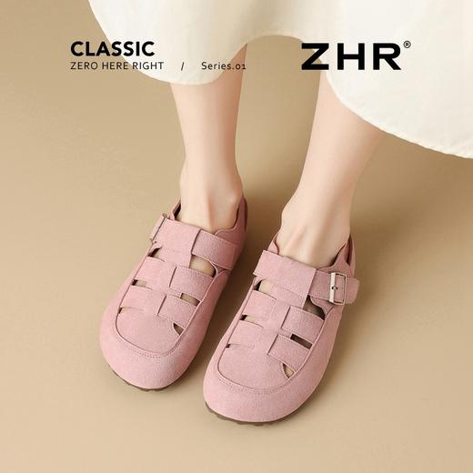 ZHR则则镂空内增高罗马凉鞋2026夏季新款休闲松弛感凉鞋AB120 商品图2