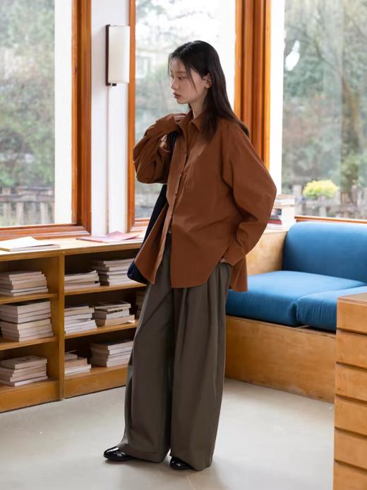 步履不停/6A11301C/窄门襟衬衫 商品图4