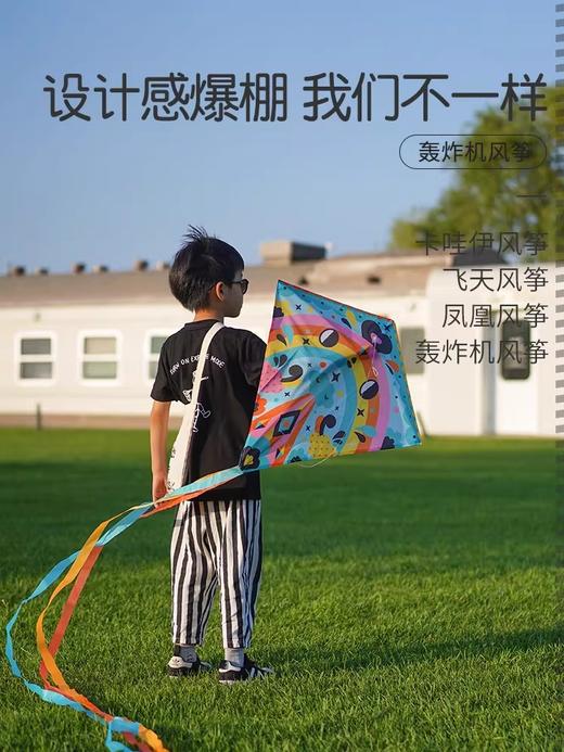 Djeco 儿童手持风筝 轻盈微风易飞耐用法系插画5岁+ 商品图2