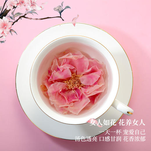 冻干墨红玫瑰花苞云南玫瑰食用玫瑰花茶重瓣无熏硫大朵头茬花花茶 商品图3