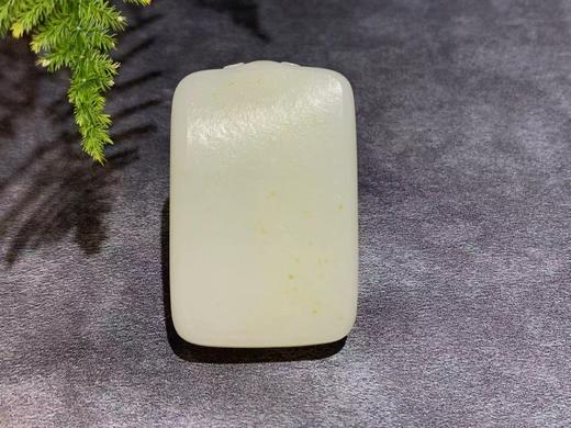 【御珠宫坊·传承系列】羊脂白玉子料无事牌 商品图1