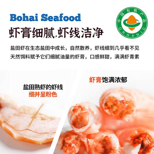 有机生态虾|活动锁鲜干净虾线肉质紧实Q弹生鲜熟虾（夏季加冰） 商品图4