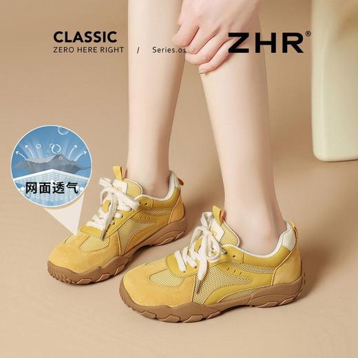 ZHR则则透气网面德训鞋女夏季软底阿甘鞋女百搭超软运动休闲鞋女 商品图8