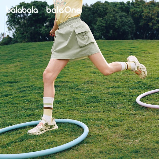 【balaOne】巴拉巴拉童装女童短裙儿童裙子2026夏新款工装裙速干 商品图1