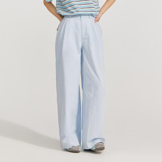 笛莎Deesha 2026年夏季新款青少年休闲阔腿裤裤子 商品图3