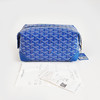 【95新】GOYARD戈雅蓝色老花Bowling 25洗漱包化妆包饭盒包中性款140326NJS18 商品缩略图1