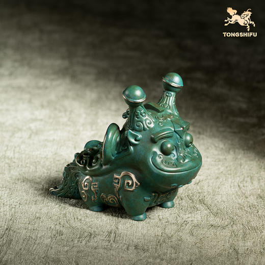 铜师傅 陕西历史博物馆系列《日己觥铜摆件》青铜摆件 商品图0