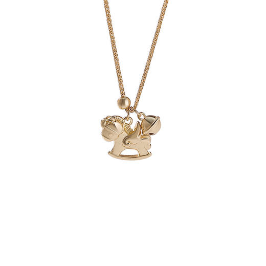 【摇摇马】S925纯银镀金生肖套链【CW-XL00876】 商品图3