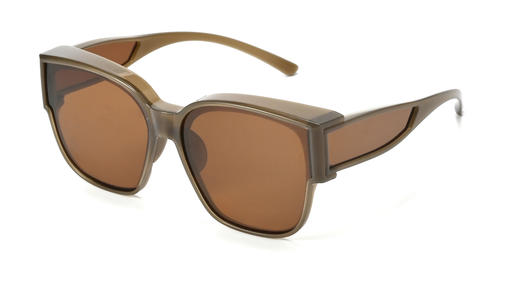 【E】ZERSER姿森两用墨镜近视套镜大框显脸小太阳镜580套镜 商品图5