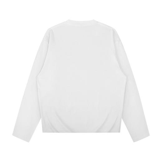 半身缘男装 春季简约亲肤内搭棉感长袖T恤261312U01110215 商品图4