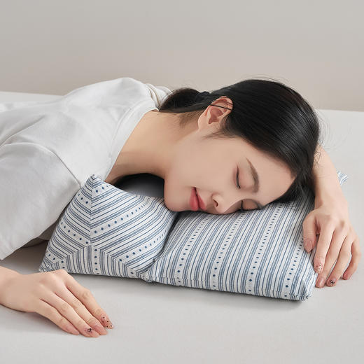 【品牌直发】加倍生活  彩条牵引组合枕荞麦枕香丸枕  4色可选 枕头枕芯yc0414012 商品图5