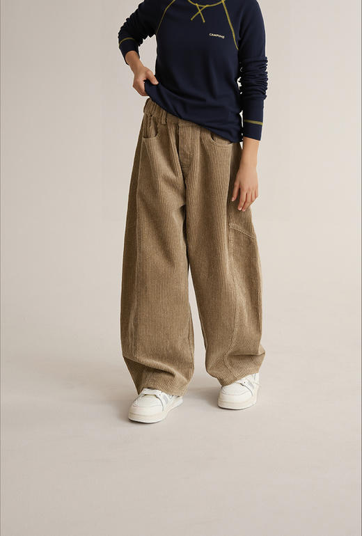 【sir专属，七个萄子亲子休闲裤系列】复古弯刀裤，休闲显瘦，亲自可穿 商品图4