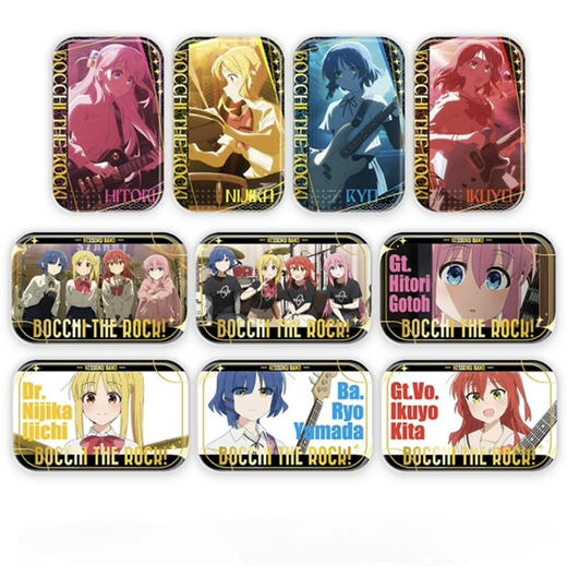 孤独摇滚方形徽章盲抽0670 商品图0