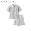 巴拉巴拉儿童短袖套装女童男童大童两件套2026新款春夏速干凉感潮 商品缩略图4