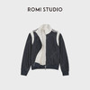 ROMI STUDIO“运动休闲”立领拉链蓝白运动廓形夹克外套RWDSW91807 商品缩略图2
