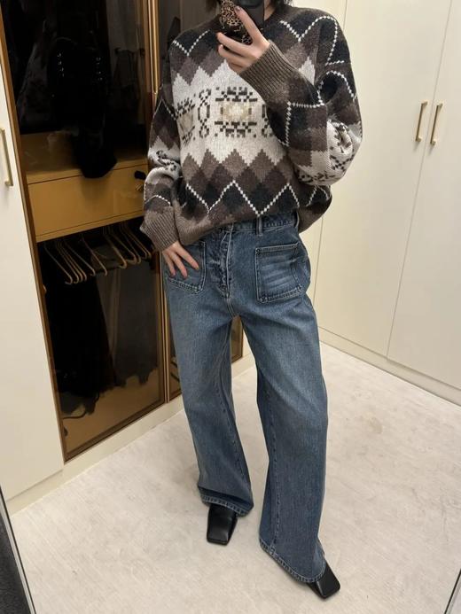 【前口袋直筒牛仔裤】四季可穿的经典版型，颜色版型都超绝WD 商品图5