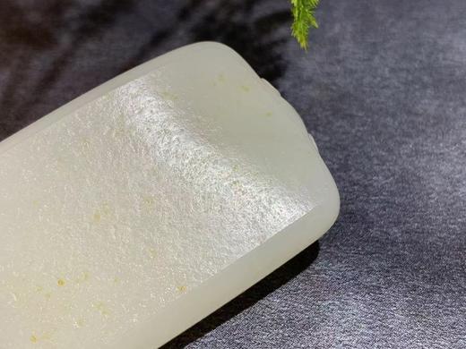 【御珠宫坊·传承系列】羊脂白玉子料无事牌 商品图4