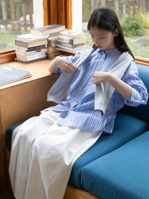 步履不停/6A11302C/条纹衬衫 商品图2