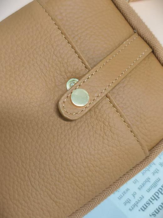 定制加长122cm背带【一包三用，手机包&零钱包&卡包】A级头层软牛皮，宽度12cm，长度18cm，厚度2.5cm，更适合大码人群，额外赠送一根短带，可以当手拎包，三层分隔 商品图10