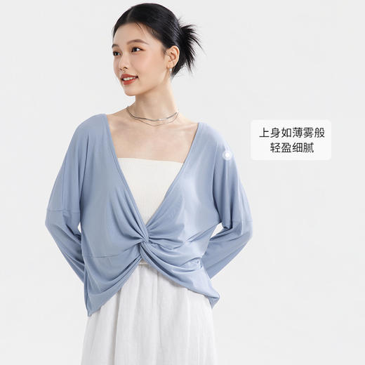 春夏新款【雨露亚麻系列】防晒罩衫合集  母婴级 A 类 雨露亚麻+莱赛尔黄金配比 商品图6
