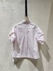 女款泡泡袖短袖衬衫ba 商品缩略图1